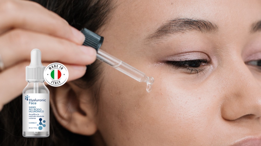 Applicazione siero sul viso